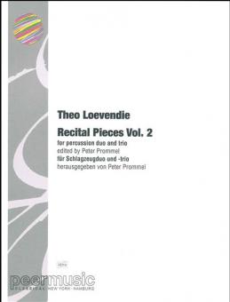 Recital Pieces Vol. 2 (For Percussion Duo And Trio) 