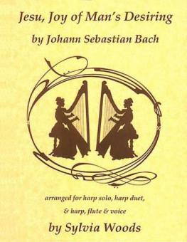 Jesu, Joy Of Man's Desiring Harp, Flute And Voice 