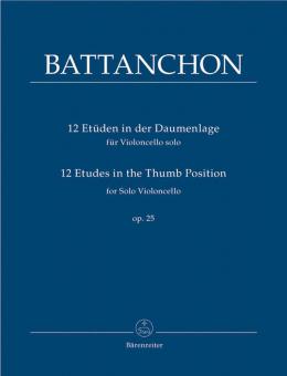 12 Etüden in der Daumenlage Standard