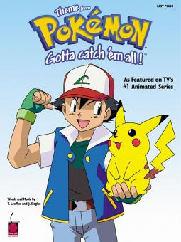 Pokemon Theme from Gotta Catch Em All Easy Piano 