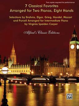 7 Classical Favorites for 2 Pianos Standard