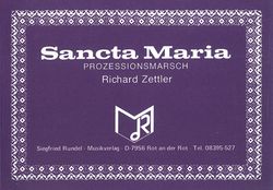 Sancta Maria 