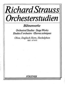 Orchestra Studies: Oboe Vol. 1 