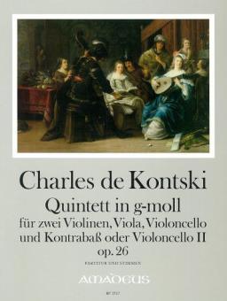 Quintetto in sol minore op. 26 