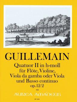 Quatuor II op. 12/2 in h minore 