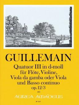 Quatuor III op. 12/3 in re minore 
