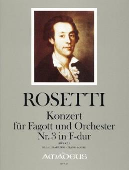 Concerto n. 3 in fa maggiore - Murray RWV C75 