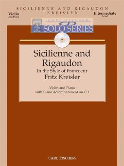 Sicilienne and Rigaudon 