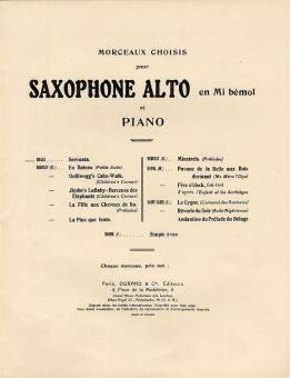 Serenata Saxophone/Piano 