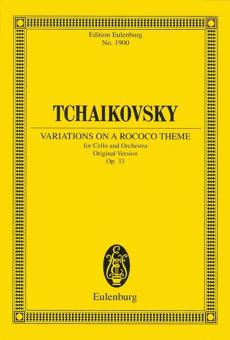 Variations on A Rococo Theme op. 33 Standard