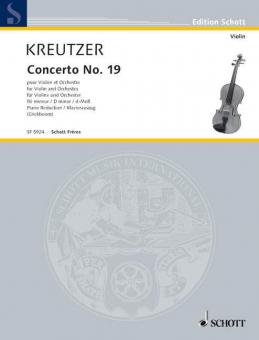 Concerto No19 D Minor Standard