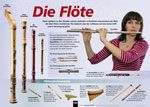 Instrumenten-Poster: Die Flöte 