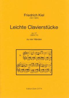 Leichte Clavierstücke zu vier Händen 