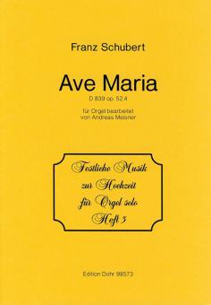 Ave Maria! Jungfrau mild' 