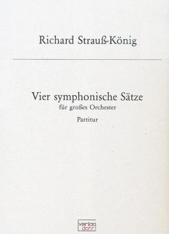 Vier symphonische Sätze für großes Orchester 