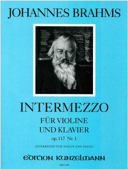 Intermezzo Op. 117 No. 1 for violin & piano 
