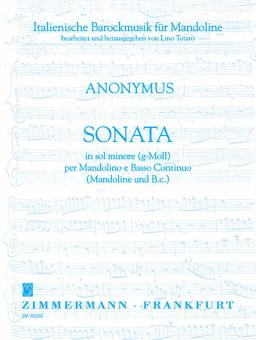 Sonata in sol minore (g-Moll) 