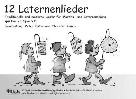 12 Laternenlieder - 3. Stimme in F 