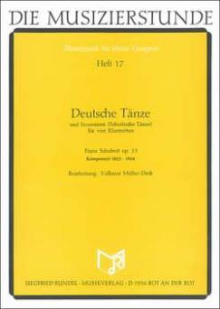 Danze tedesche e Ecossaises (danze scozzesi) 