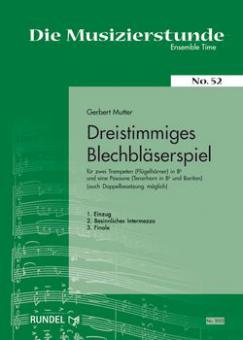 Suono di ottoni a tre parti 