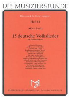 15 canzoni popolari tedesche 