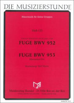 Fuga BWV 952-Fuga BWV 953 