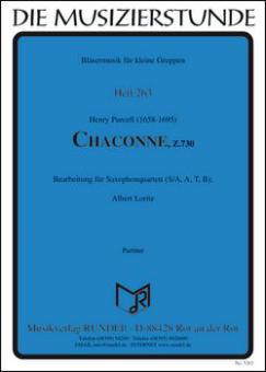 Ciaccona, Z.730 