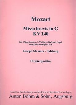 Missa Brevis G-Dur KV 140 (235D) 