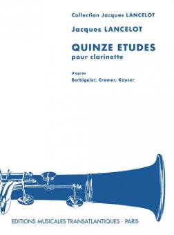 15 Etudes Clarinette 