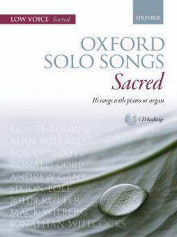 Oxford Solo Songs: Sacred (Voce Grave) 