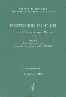 Three Characteristic Pieces op. 10 