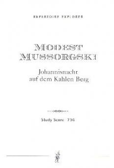 Johannisnacht auf dem Kahlen Berg (Urfassung) 