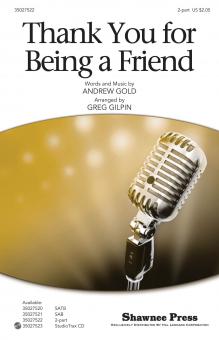 Thank You For Being A Friend Standard