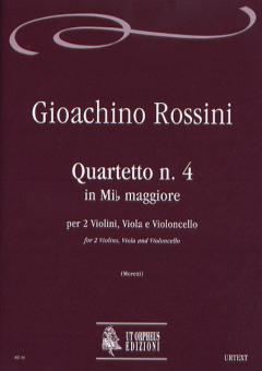 Quartet No. 4 in E flat maj 