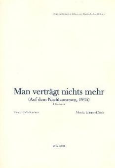 Man verträgt nichts mehr (Auf dem Nachhauseweg, 19 