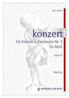 Konzert Nr. 3 fis-Moll op. 6 