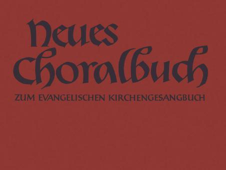 Neues Choralbuch zum (alten) Evangelischen Kirchengesangbuch (EKG) Standard