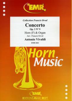 Concerto op. 3 No. 9 Standard