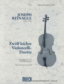 12 leichte Cello Duette 2 