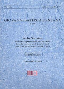 6 Sonaten 1 