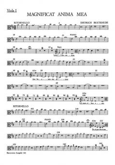Magnificat anima mea BuxWV Anh 1 Standard