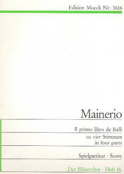 Il Primo Libro de Balli 