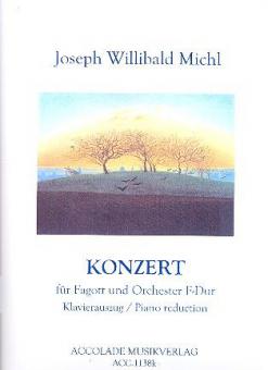 Konzert F-Dur für Fagott und Orchester 