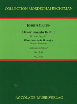 Divertimento B flat major 