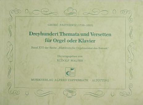 Dreyhundert Themata und Versetten 