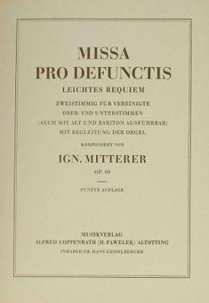 Missa pro defunctis (Leichtes Requiem) 
