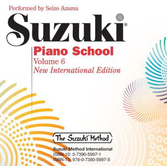 Suzuki Piano School 6 (CD) 
