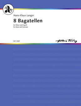 Acht Bagatellen für Oboe und Fagott Standard