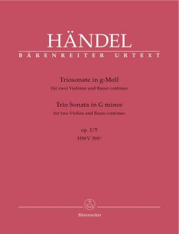 Triosonate op. 2/5 HWV 390a Standard