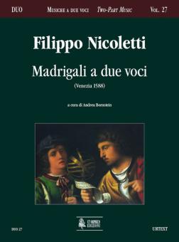 Madrigali a due voci (Venezia 1588) 
